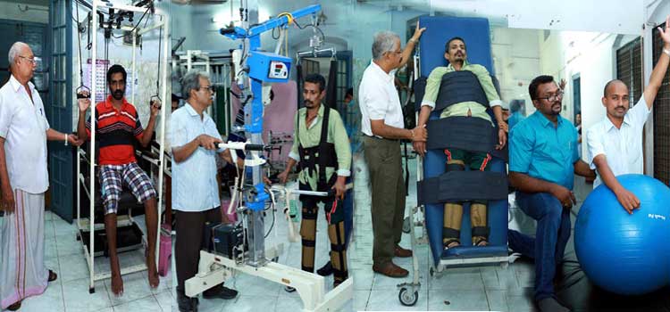 Physiotherapy Centre for paraplegic and hemiplegic patients